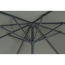 Verkleinertes Bild von Sonnenschirm 'Avio' anthrazit/olive Ø 350 cm