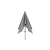 Grauer Sonnenschirm Avio 3x2m