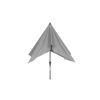 Grauer Sonnenschirm Avio 3x2m