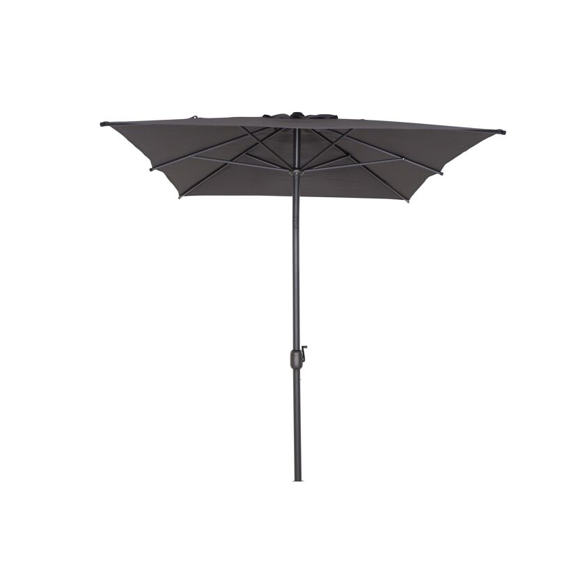 Anthrazitfarbener Sonnenschirm Isa 3x2m