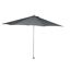 Grauer Sonnenschirm Push Pro 3m