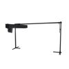 Schwarze Schirmmarkise Enna 350x250cm