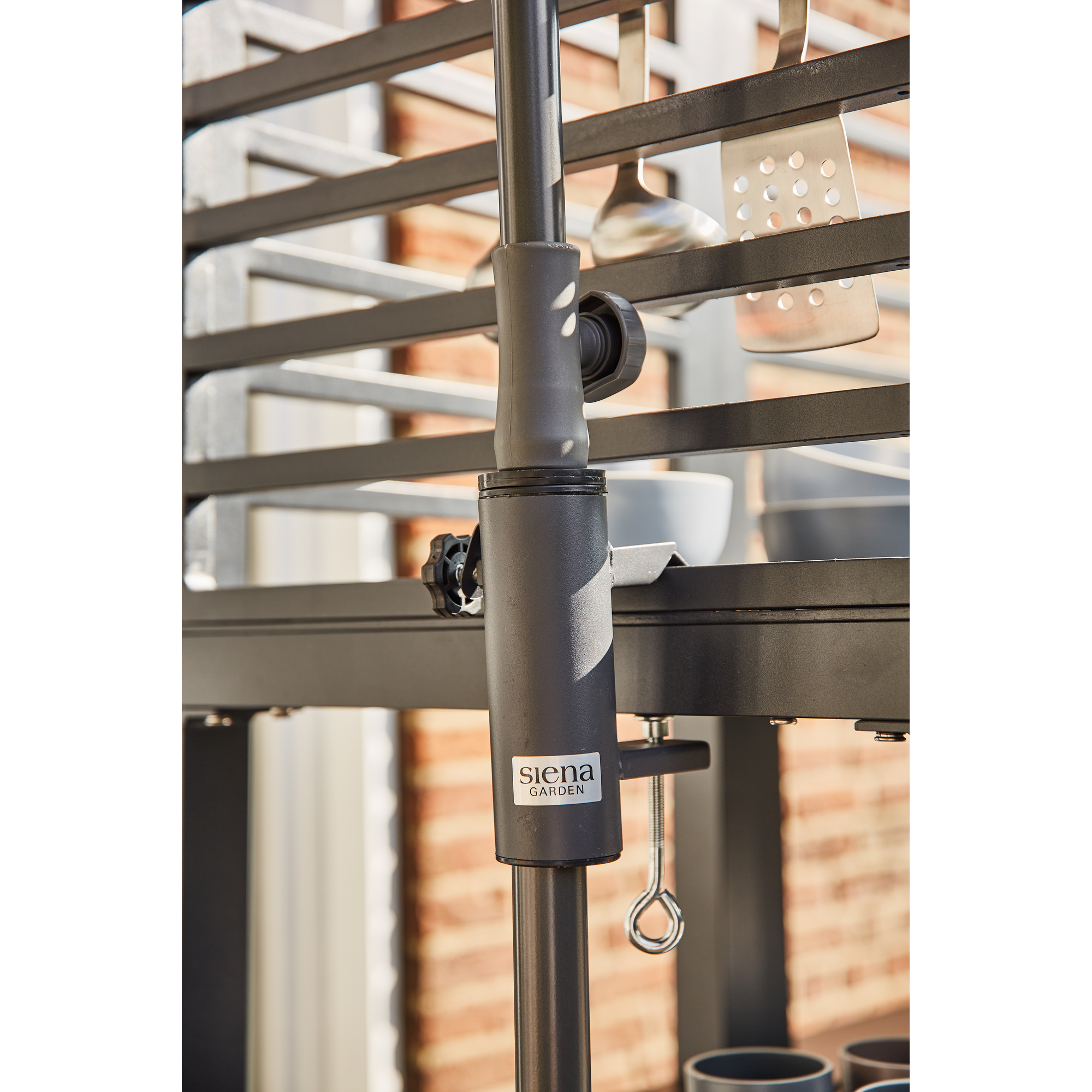 Balkonschirmklammer 'Avio' Stahl