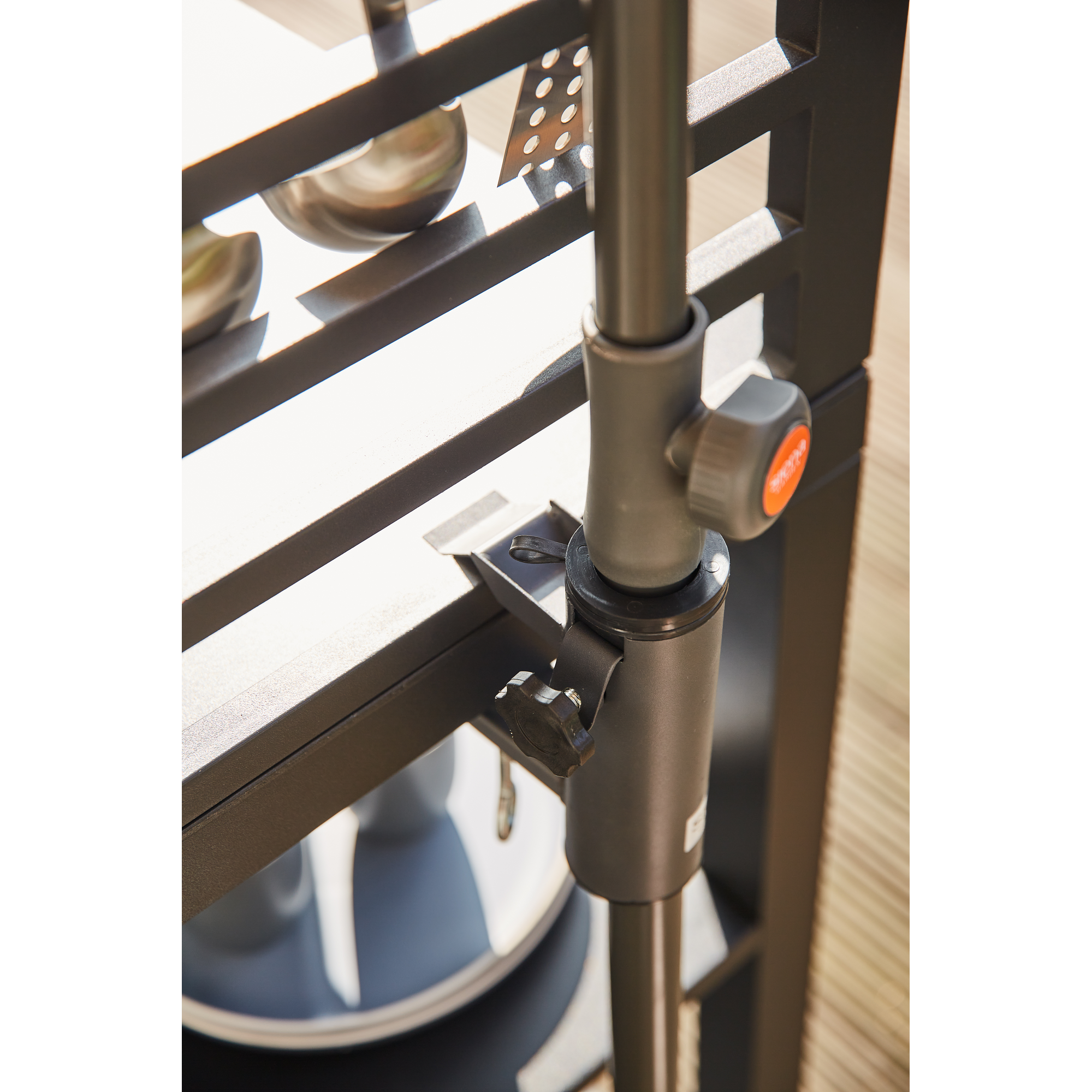 Balkonschirmklammer 'Avio' Stahl