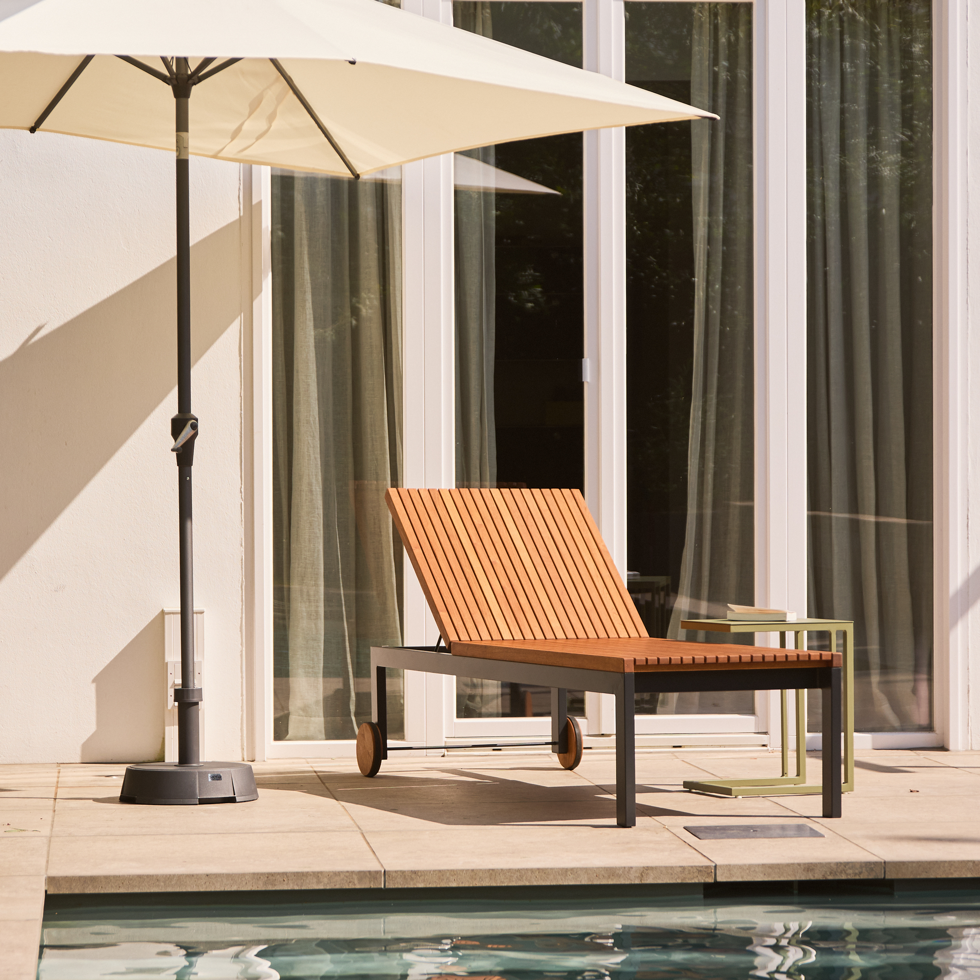 Schirmständer für Schirmmast mit 19 - 38 mm Kunststoff 40 x 40 x 33 cm