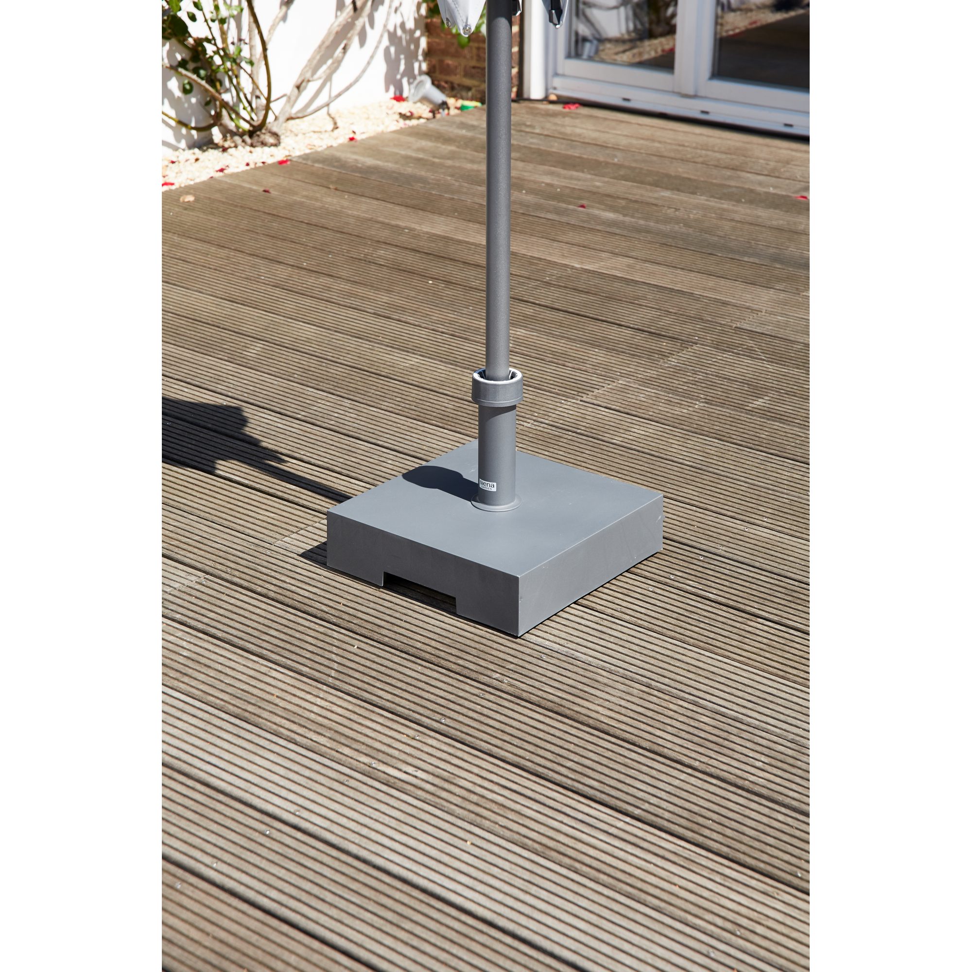 Schirmständer für Schirmmast mit 54 mm Kunststoff 40 x 40 x 33 cm