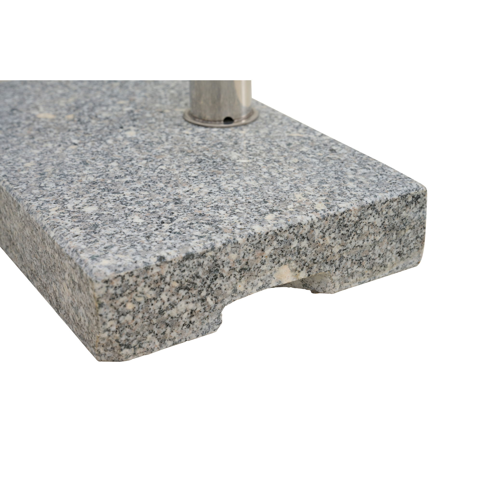 Schirmständer für Schirmmast mit 48 mm Edelstahl 28 x 45 x 7,2 cm