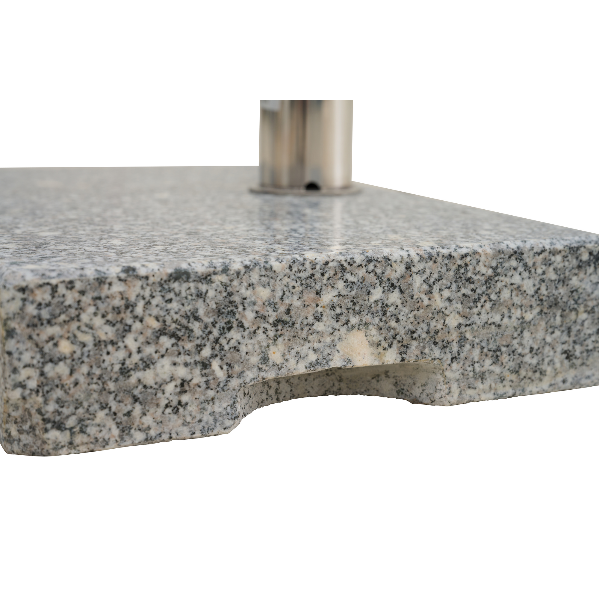 Schirmständer für Schirmmast mit 48 mm Edelstahl 28 x 45 x 7,2 cm