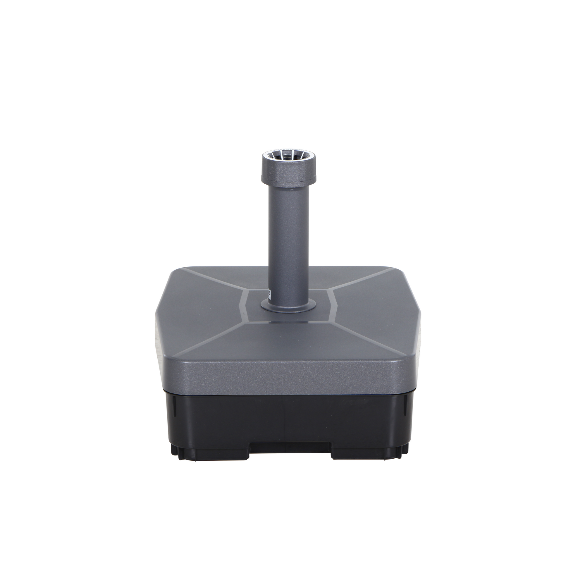 Schirmständer für Schirmmast mit 54 mm Kunststoff 41 x 49 x 40 cm