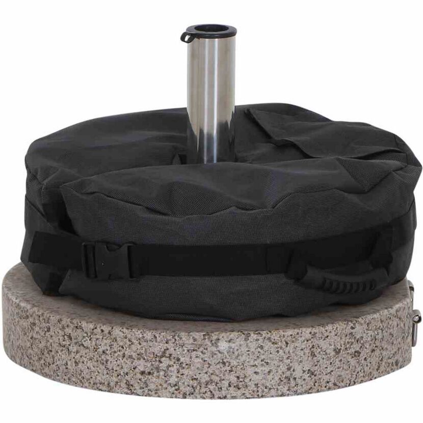 Granit-Schirmständer mit Sandsack