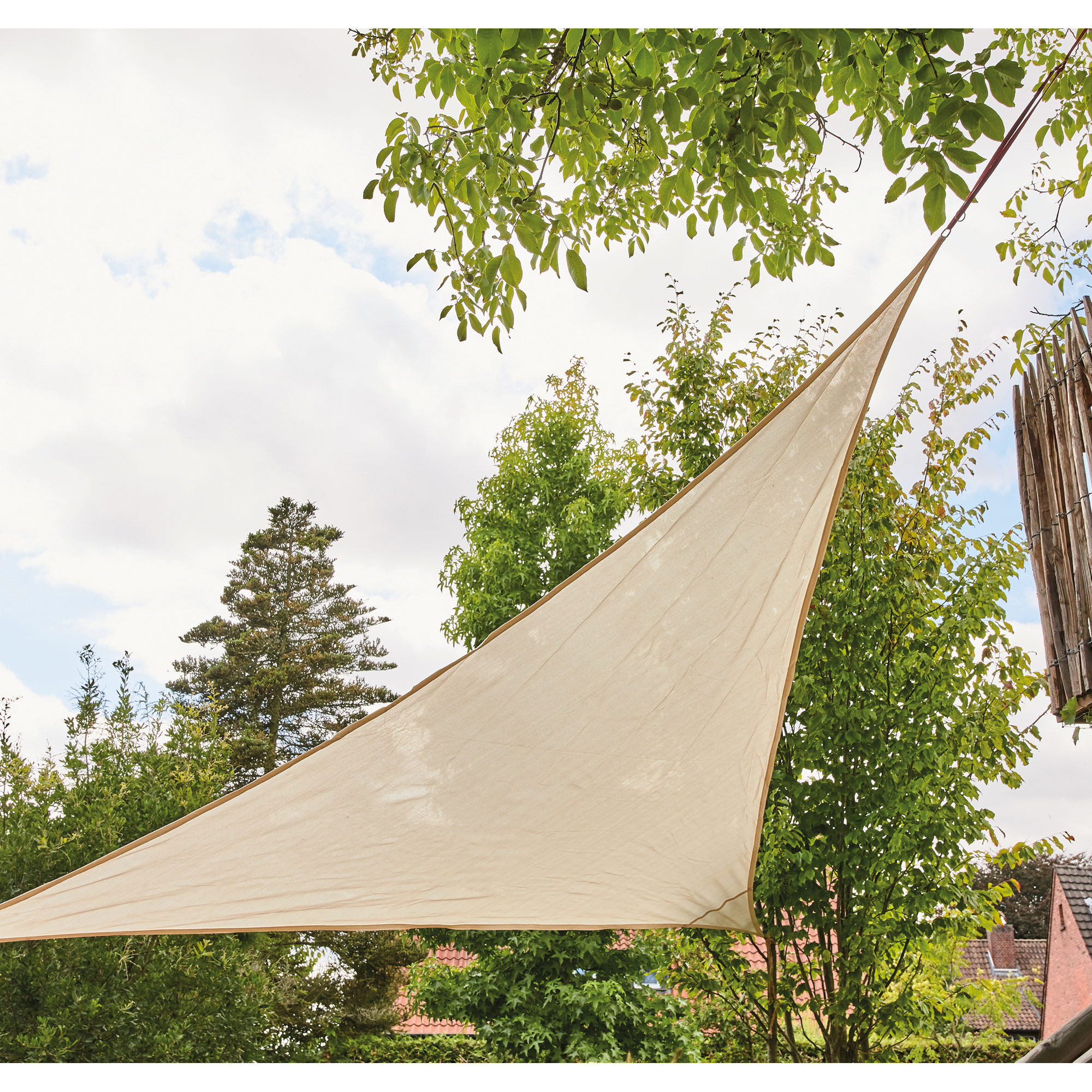 Sonnensegel 'Solino' UV-beständig 360 x 360 x 360 cm