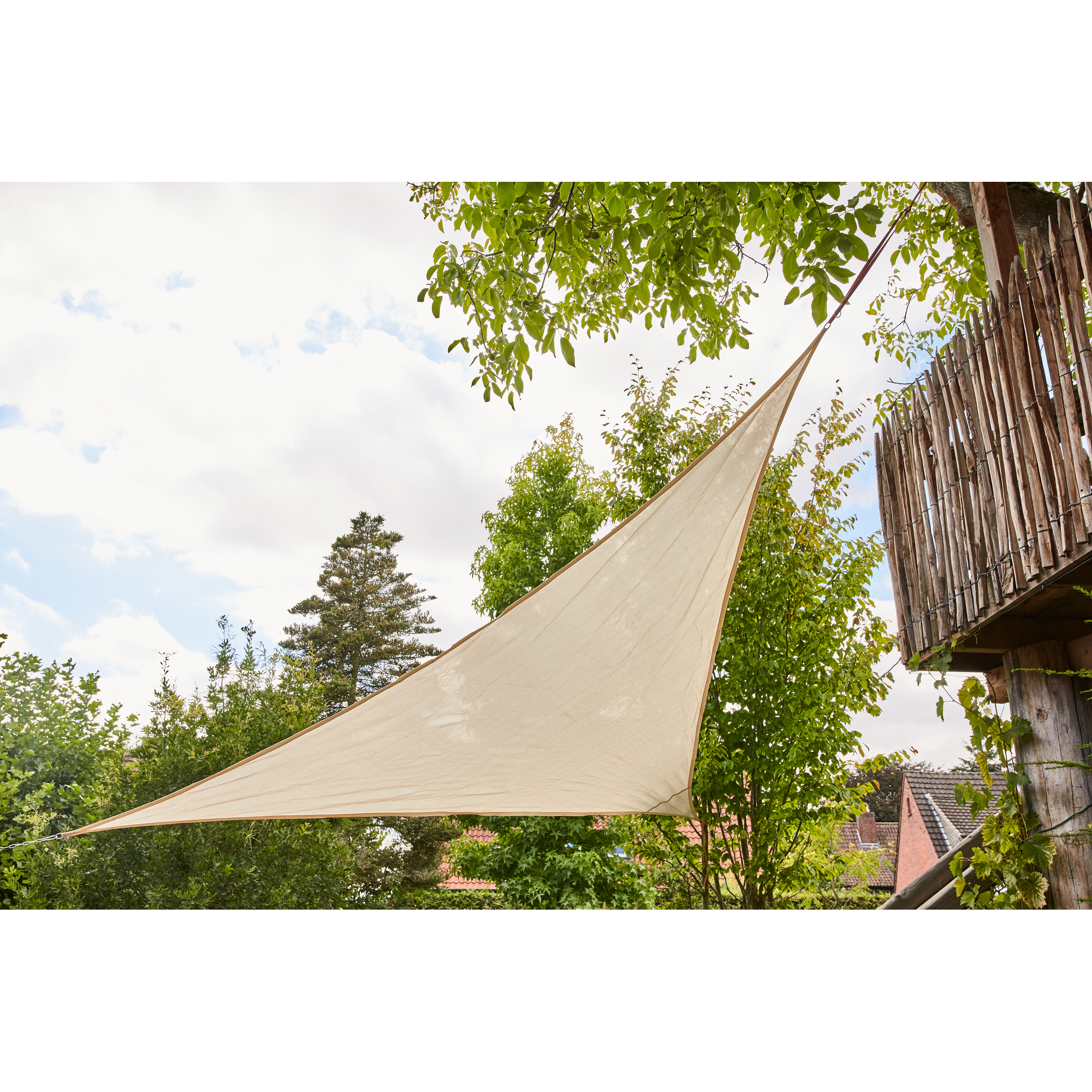 Sonnensegel 'Solino' UV-beständig 360 x 360 x 360 cm