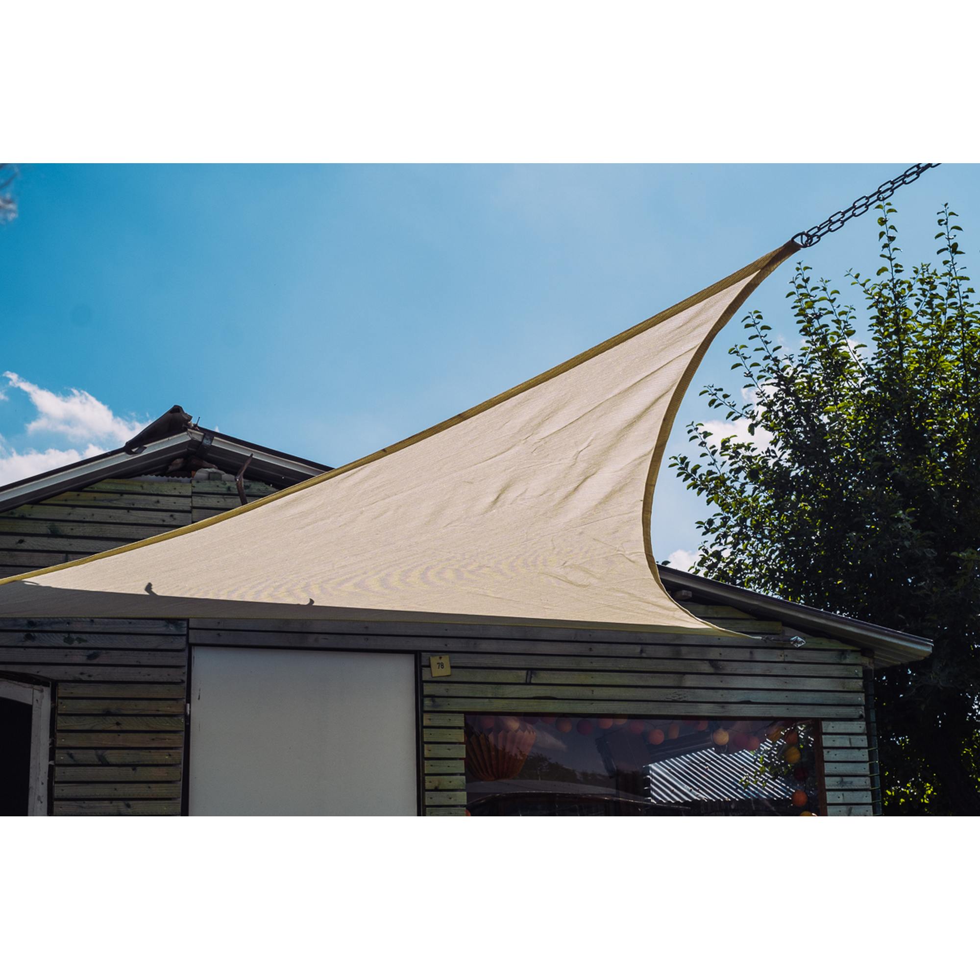 Sonnensegel 'Solino' UV-beständig 360 x 360 x 360 cm