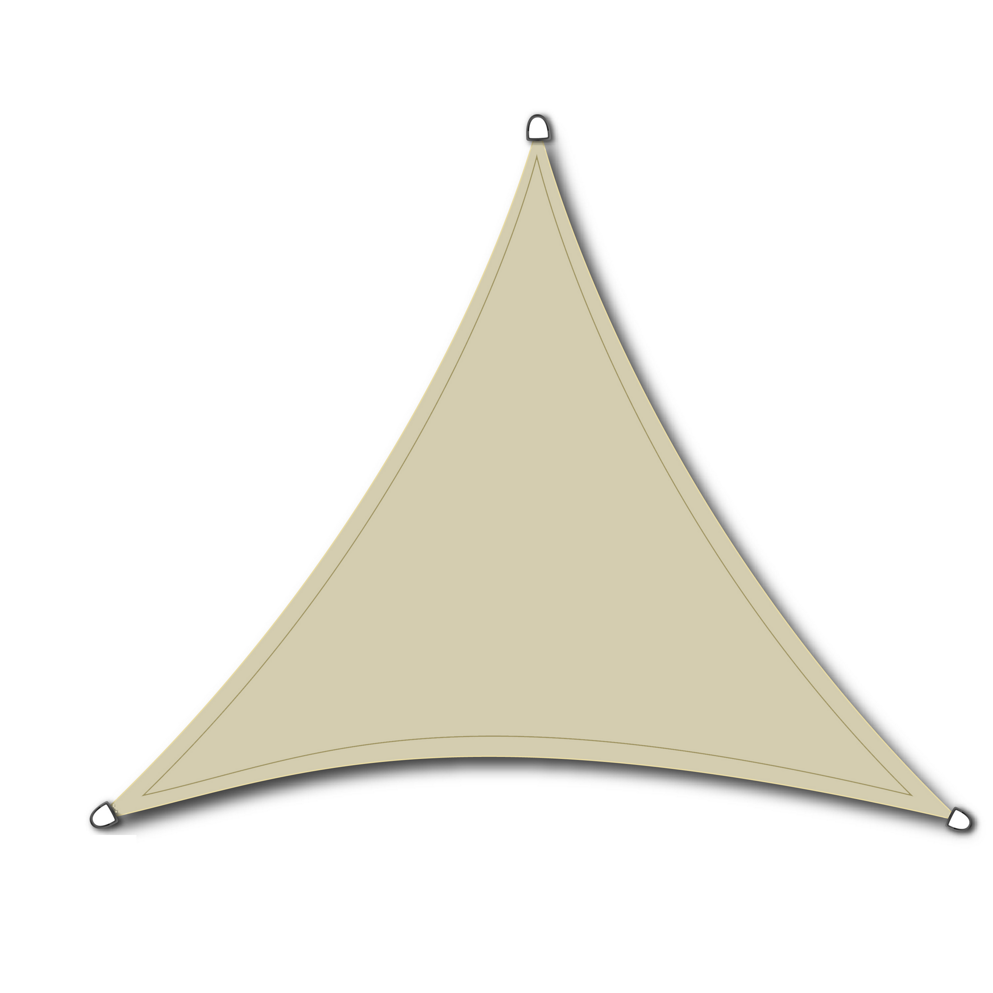 Sonnensegel 'Solino' UV-beständig 360 x 360 x 360 cm