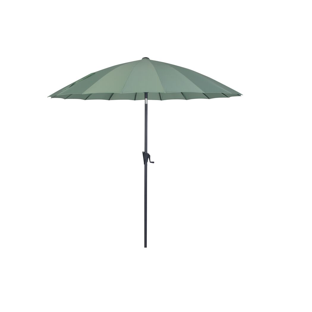 Marktschirm Shanghai, 300 cm Durchmesser, olivgrün
