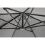 Verkleinertes Bild von Ampelschirm 'Kos' grau 295 x 295 cm