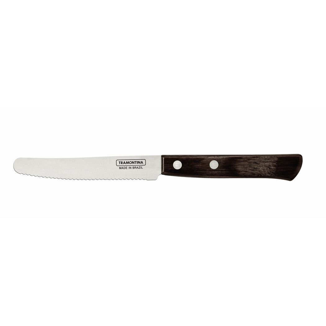 Frühstücksmesser Edelstahl/Holz 22,4 cm