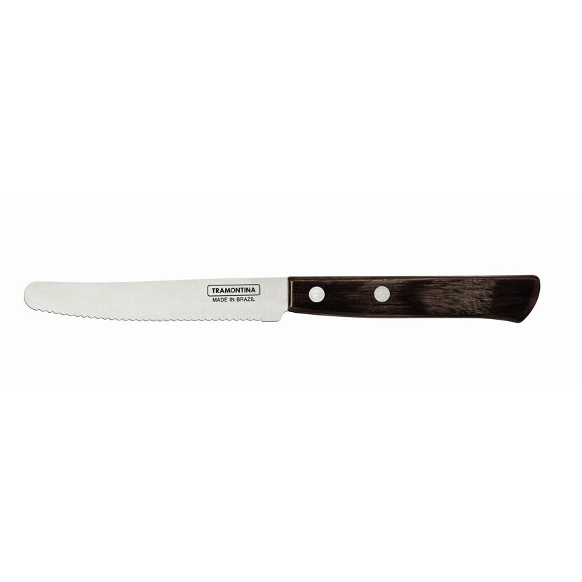 Frühstücksmesser Edelstahl/Holz 22,4 cm