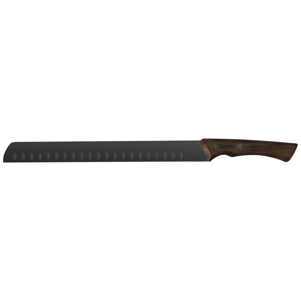 Schinkenmesser Edelstahl/Holz 30 cm 43,5 cm