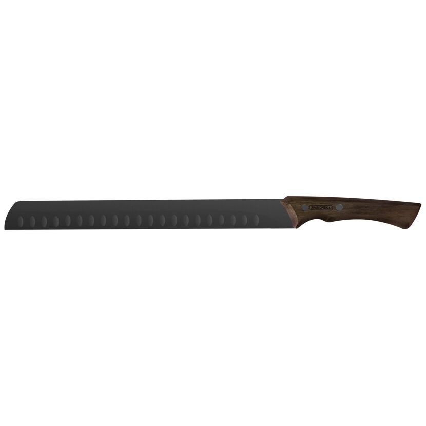 Schinkenmesser Edelstahl/Holz 30 cm 43,5 cm