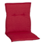 Niederlehner-Auflage 'Gold Coast' rot 48 x 100 x 4 cm