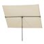 Beigefarbener Schirm Avellino 180 x 130 cm