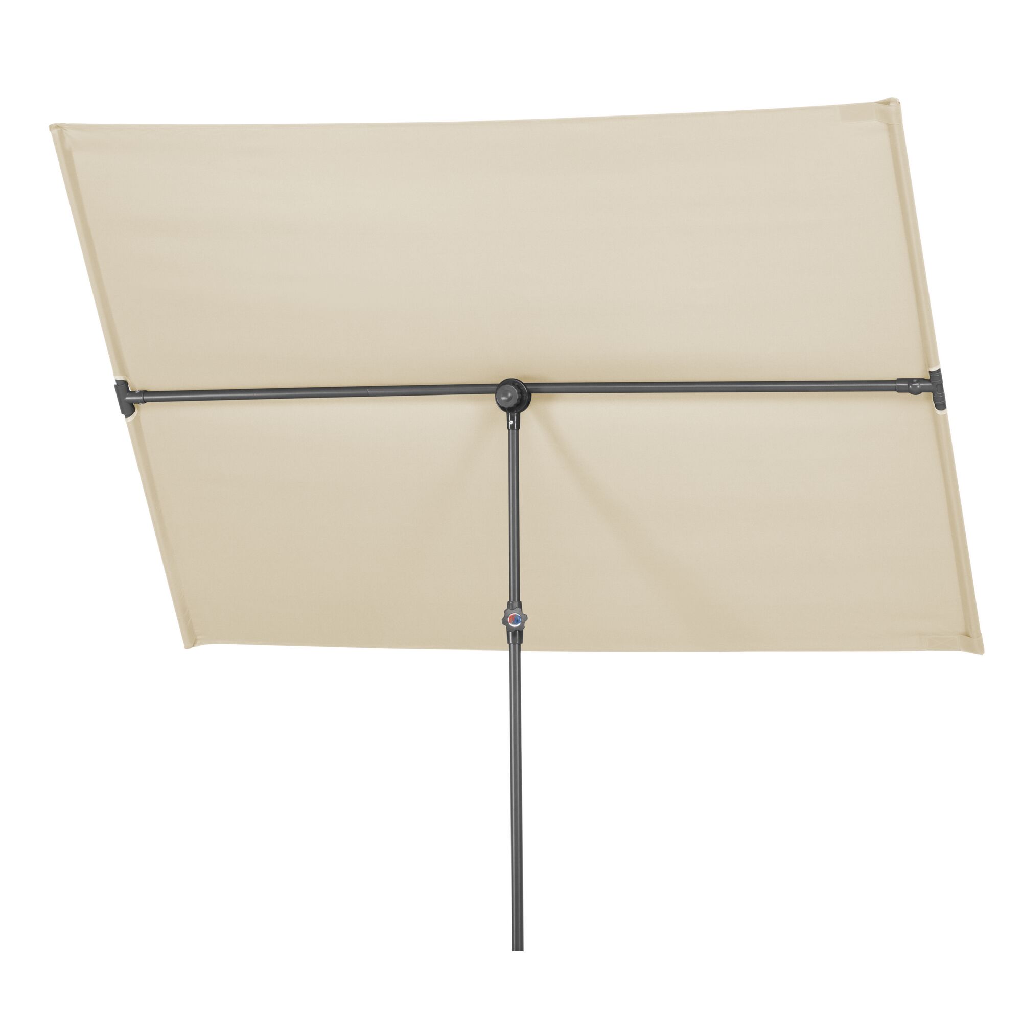 Beigefarbener Schirm Avellino 180 x 130 cm