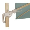 Ampelschirm 'Rhodos Twist Loft' drehbar/neigbar 300 x 300 cm