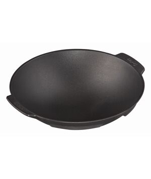 Grill-Wok 'Switch Grid' 38,5 x 35 x 10 cm Gusseisen schwarz