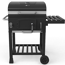 Holzkohlegrill 'Calgary' schwarz 102 x 104 x 67 cm