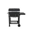Holzkohlegrill 'Calgary' schwarz 102 x 104 x 67 cm