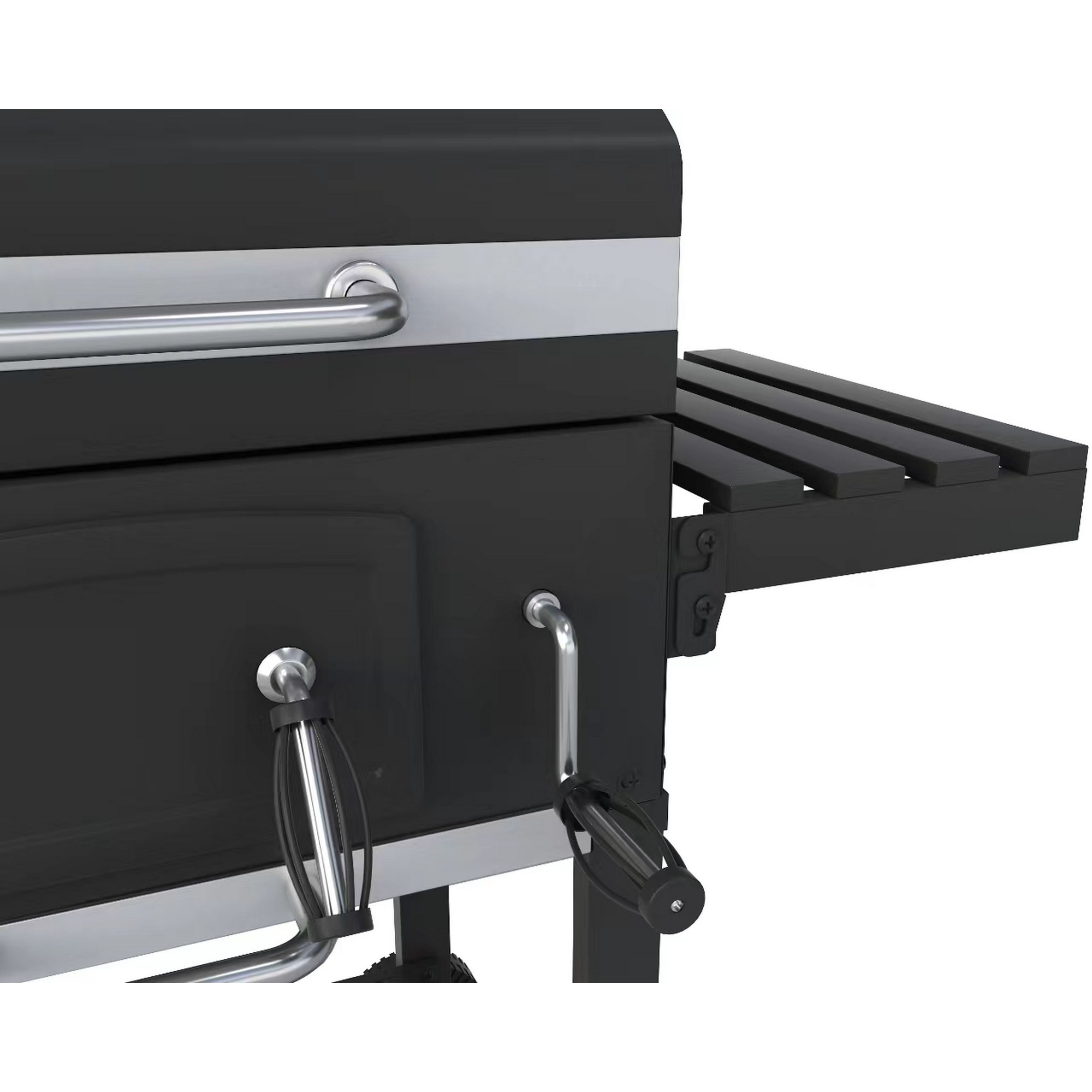 Holzkohlegrill 'Calgary' schwarz 102 x 104 x 67 cm + product picture