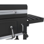 Holzkohlegrill 'Calgary' schwarz 102 x 104 x 67 cm