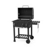 Holzkohlegrill 'Calgary' schwarz 102 x 104 x 67 cm