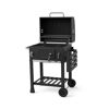 Holzkohlegrill 'Calgary' schwarz 102 x 104 x 67 cm