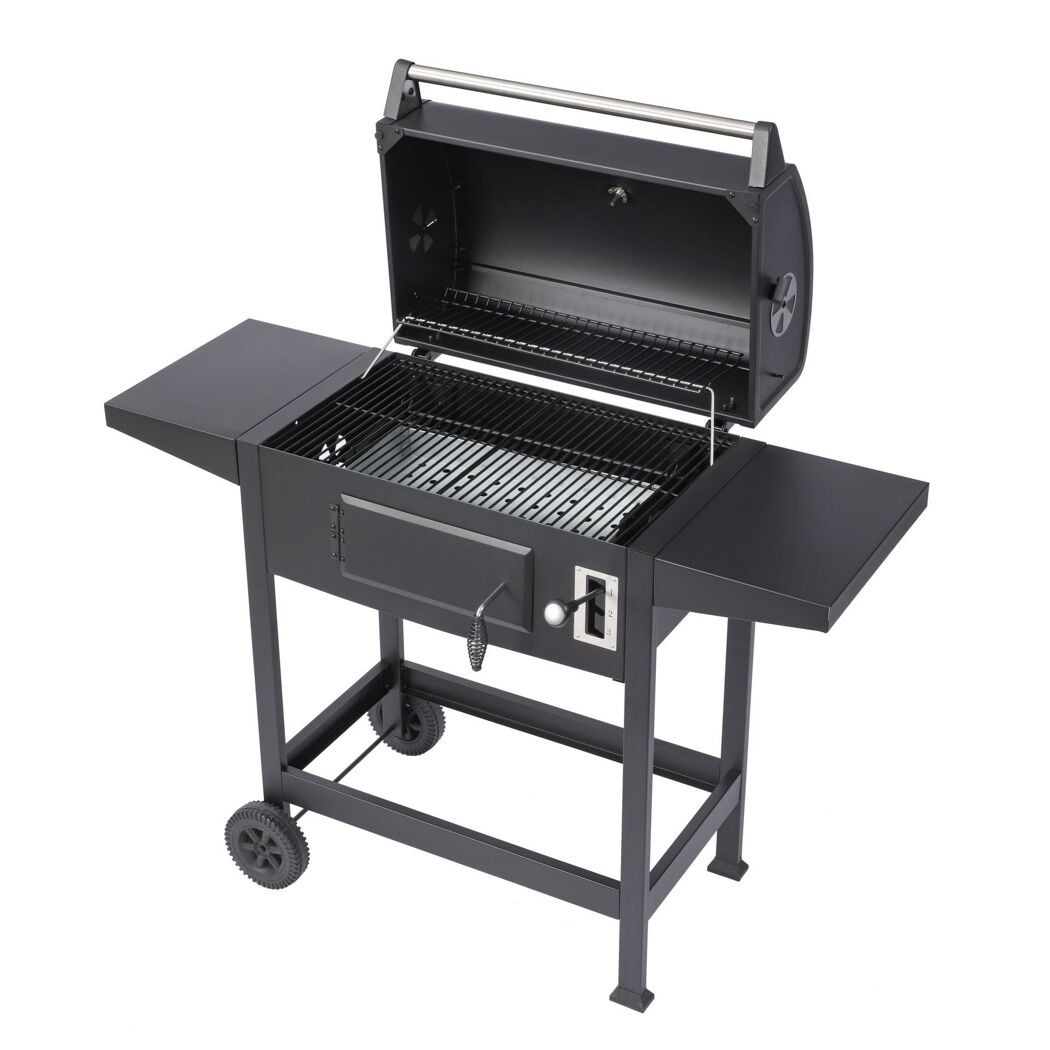 Schwarzer Holzkohlegrill
