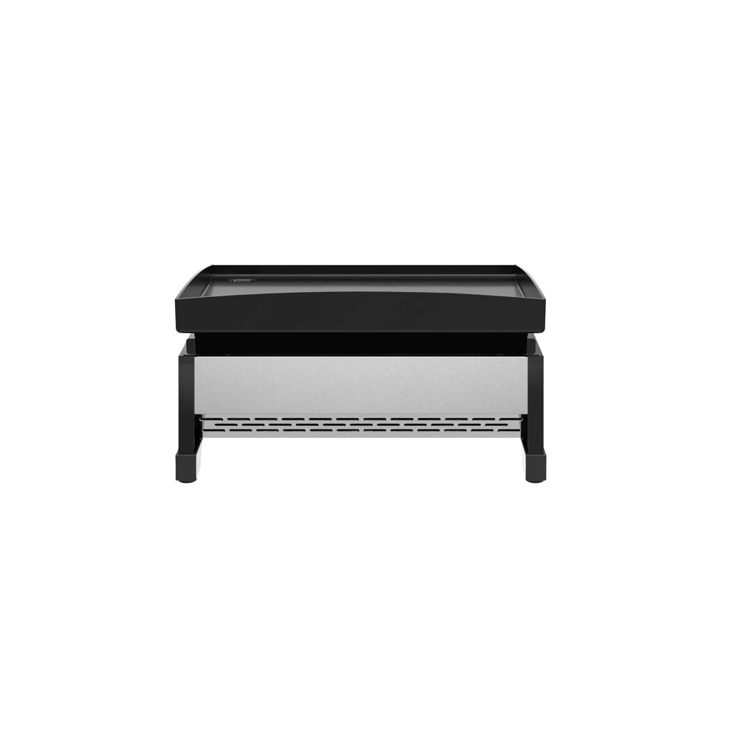 Plancha-Gasgrill 'Austin III' schwarz 50,5 x 24 x 46 cm