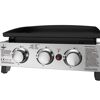 Plancha-Gasgrill 'Austin III' schwarz 50,5 x 24 x 46 cm