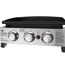 Plancha-Gasgrill 'Austin III' schwarz 50,5 x 24 x 46 cm