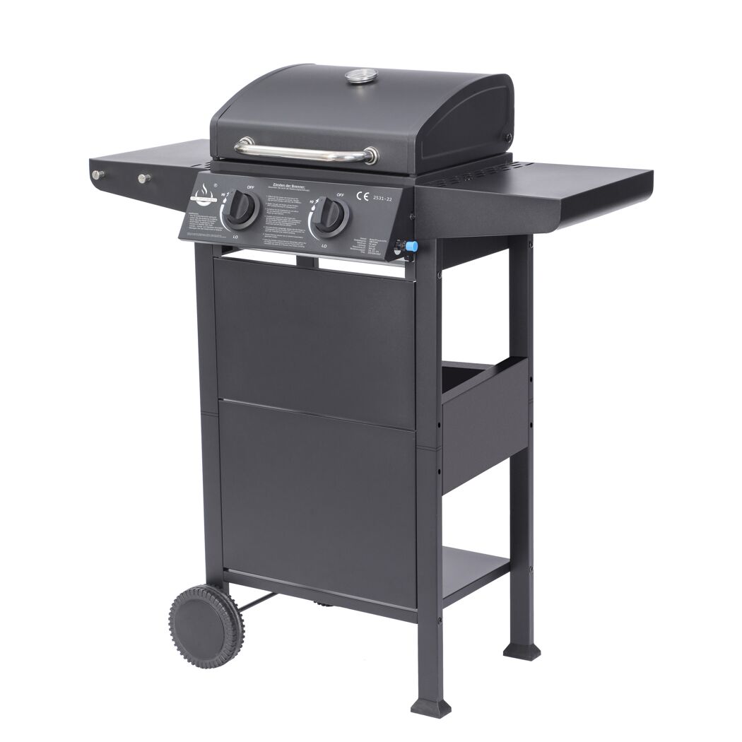 Gasgrill 'San Jose' schwarz 94 x 101,5 x 51 cm