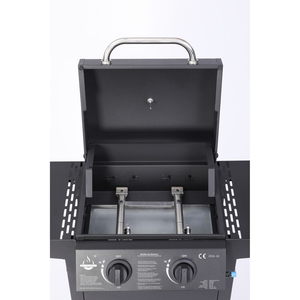 Gasgrill 'San Jose' schwarz 94 x 101,5 x 51 cm