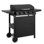 Gasgrill 'San Jose' schwarz 114 x 101,5 x 51 cm
