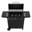 Gasgrill 'San Jose' schwarz 114 x 101,5 x 51 cm
