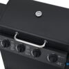 Gasgrill mit vier Reglern und Thermometer