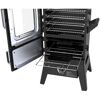 Offener Gasgrill mit mehreren Ebenen