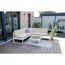 Loungemöbelset 'Lima' Aluminium beige 5-teilig