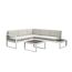 Loungemöbelset 'Lima' Aluminium beige 5-teilig