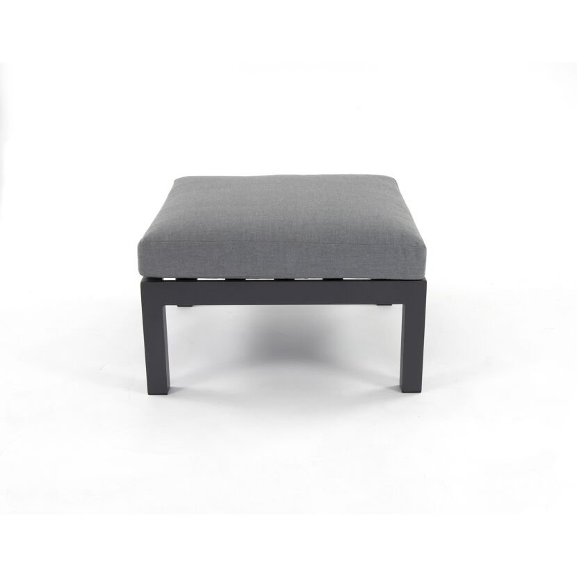 Loungemöbelset 'Braga' Aluminium grau 5-teilig