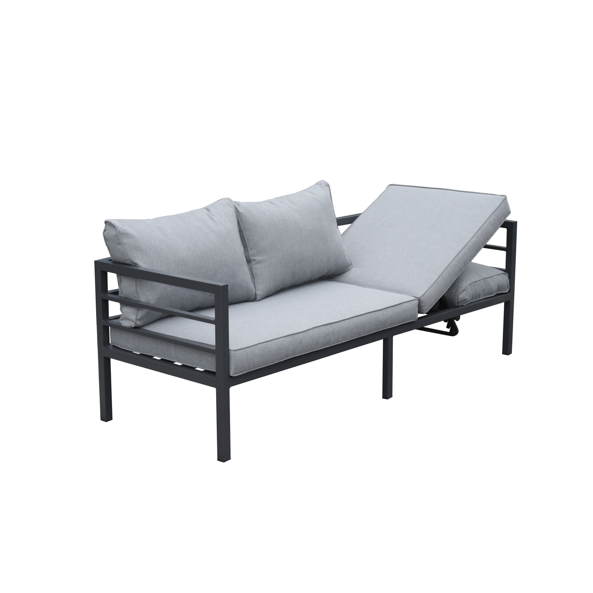 Ecklounge 'Maia' anthrazit/grau 4-teilig + product picture