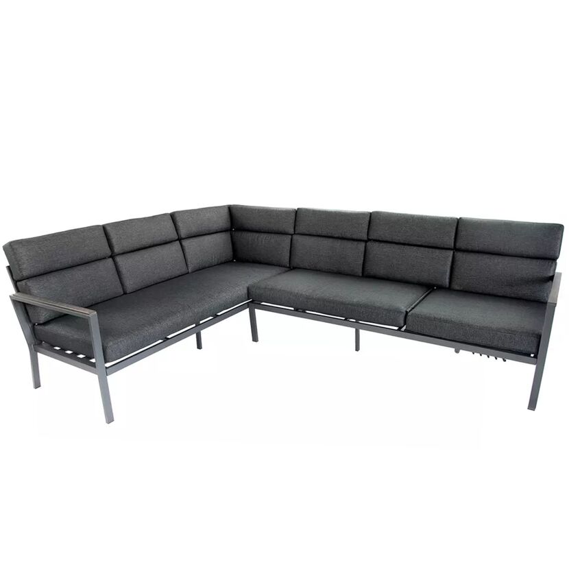 Loungemöbelset 'Sorrent' Aluminium anthrazit 5-teilig